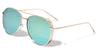 Shield Aviators Color Mirror Sunglasses Wholesale
