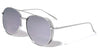 Shield Aviators Color Mirror Sunglasses Wholesale