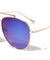 Top Bar Aviators Color Mirror Sunglasses Wholesale