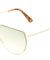 Angled Aviators Fashion Wholesale Sunglasses