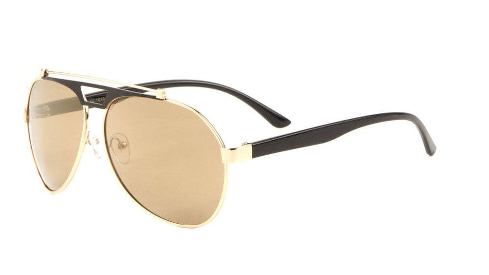 Top Bar Fashion Aviators Sunglasses Wholesale