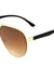 Aviators Color Mirror Triangular Cutout Sunglasses Wholesale