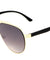 Aviators Color Mirror Triangular Cutout Sunglasses Wholesale