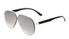 Aviators Color Mirror Triangular Cutout Sunglasses Wholesale