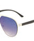 Aviators Color Mirror Triangular Cutout Sunglasses Wholesale