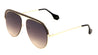 Thick Top Rim Aviators Wholesale Sunglasses