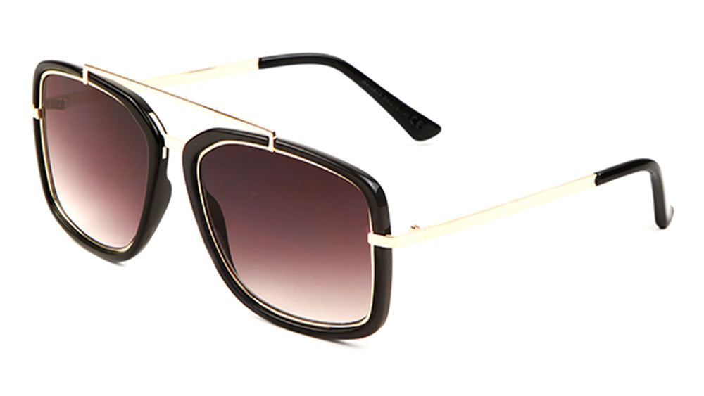 Squared Aviators Sunglasses Wholesale