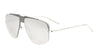 Thick Plate Semi-Rimless Aviators Sunglasses Wholesale