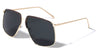 Accented Color Brow Butterfly Aviators Wholesale Sunglasses