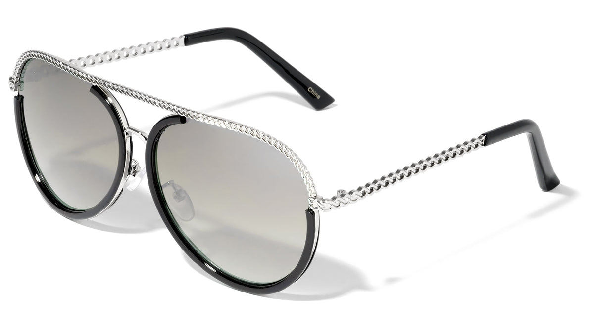 Chain Aviators Wholesale Sunglasses
