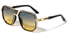 Squared Deco Fashion Aviators Wholesale Sunglasses
