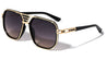 Squared Deco Fashion Aviators Wholesale Sunglasses