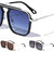 Flat Top Cross Bar Modern Square Aviators Wholesale Sunglasses