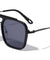 Flat Top Cross Bar Modern Square Aviators Wholesale Sunglasses