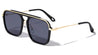 Flat Top Cross Bar Modern Square Aviators Wholesale Sunglasses