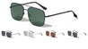 Flat Lens Squared Aviators Wholesale Sunglasses