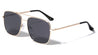 Flat Lens Squared Aviators Wholesale Sunglasses