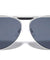 Bridgeless Top Bar Accent Aviators Wholesale Sunglasses