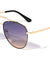 Double Top Bar Color Rim Aviators Wholesale Sunglasses