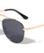 Double Top Bar Color Rim Aviators Wholesale Sunglasses