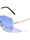 Modern Slim Frame Squared Aviators Wholesale Sunglasses