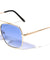 Modern Slim Frame Squared Aviators Wholesale Sunglasses