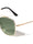Modern Slim Frame Squared Aviators Wholesale Sunglasses