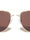 Flat Frame Modern Geometric Aviators Wholesale Sunglasses