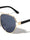 Flat Frame Modern Geometric Aviators Wholesale Sunglasses