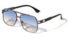 Diamond Edge Cut Lens Modern Square Aviators Wholesale Sunglasses