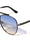 Frame Texture Accent Modern Tear Aviators Wholesale Sunglasses
