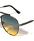 Frame Texture Accent Modern Tear Aviators Wholesale Sunglasses