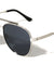 Frame Texture Accent Modern Tear Aviators Wholesale Sunglasses