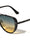 Side Frame Texture Shield Modern Tear Aviators Wholesale Sunglasses