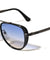 Side Frame Texture Shield Modern Tear Aviators Wholesale Sunglasses