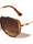 Side Frame Texture Shield Modern Tear Aviators Wholesale Sunglasses