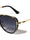 Side Frame Texture Shield Modern Tear Aviators Wholesale Sunglasses