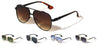 Hinge Design Accent Modern Tear Aviators Wholesale Sunglasses