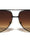 Hinge Design Accent Modern Tear Aviators Wholesale Sunglasses