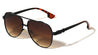 Hinge Design Accent Modern Tear Aviators Wholesale Sunglasses