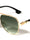 Hinge Design Accent Modern Tear Aviators Wholesale Sunglasses