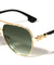 Hinge Design Accent Modern Tear Aviators Wholesale Sunglasses