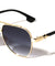 Hinge Design Accent Modern Tear Aviators Wholesale Sunglasses