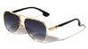 Hinge Design Accent Modern Tear Aviators Wholesale Sunglasses