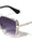 Greek Key Side Shield Pattern Modern Square Aviators Wholesale Sunglasses