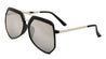 Angled Color Mirror Aviators Wholesale Bulk Sunglasses
