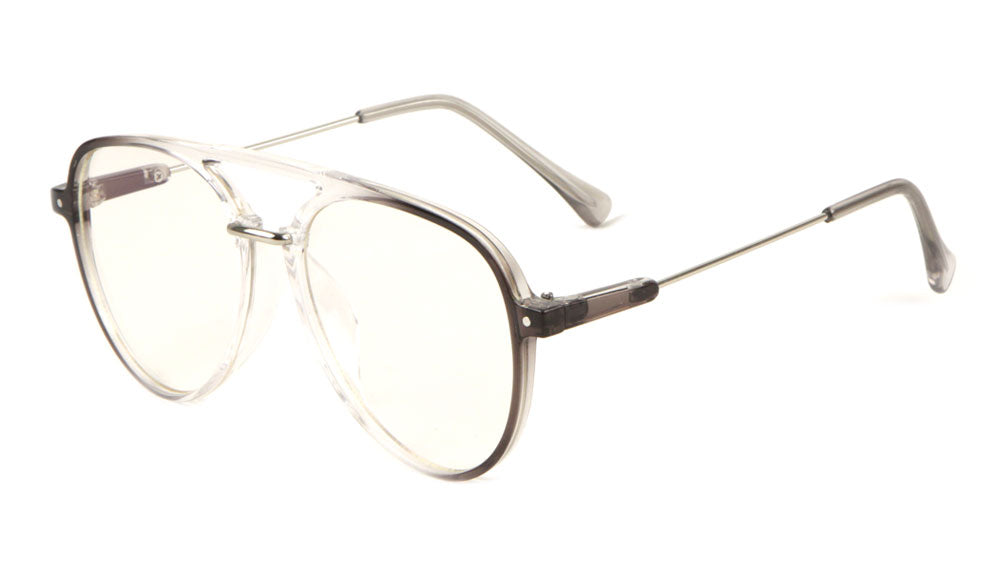Clear Lens Aviators Wholesale Eyewear