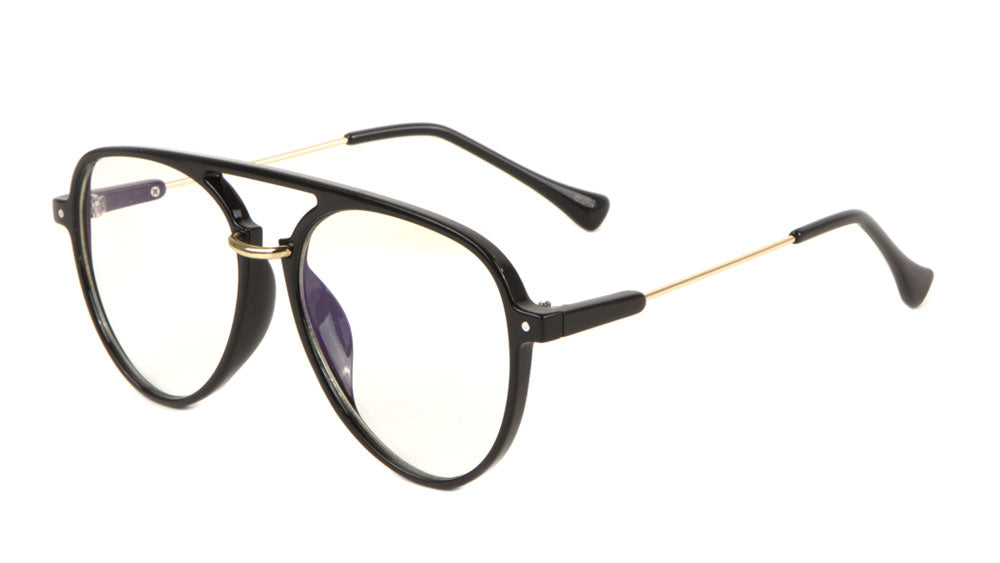 Clear Lens Aviators Wholesale Eyewear