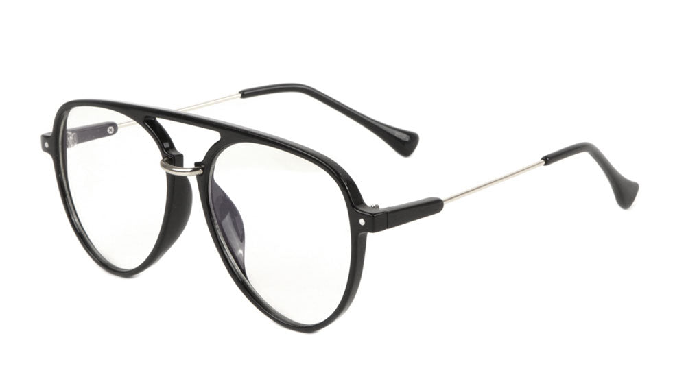 Clear Lens Aviators Wholesale Eyewear