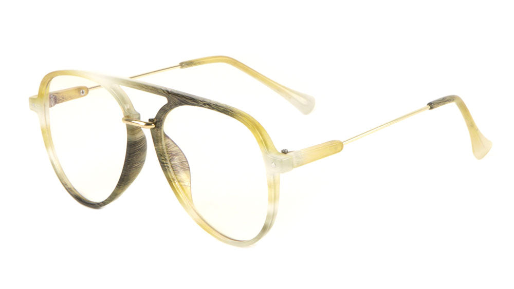 Clear Lens Aviators Wholesale Eyewear